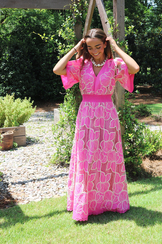 Stevie Dress In Pink