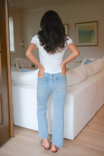 Grace Cropped Flare Jeans