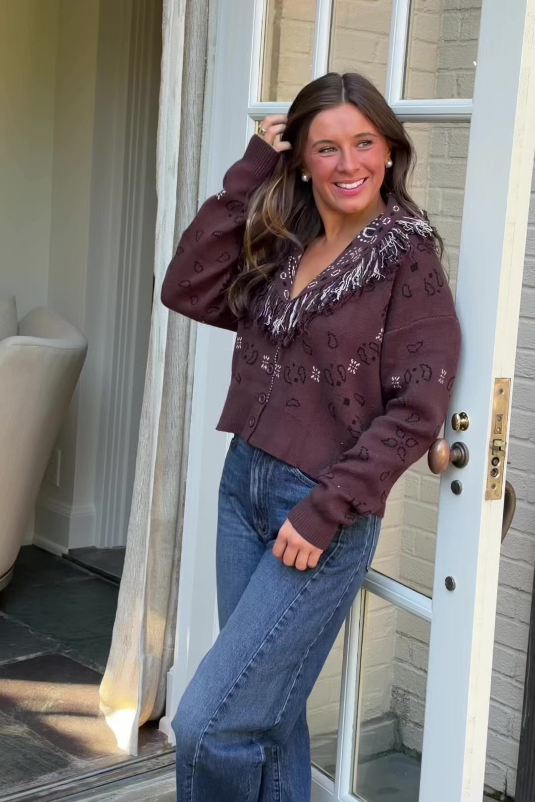 Fringe Christy Cardigan