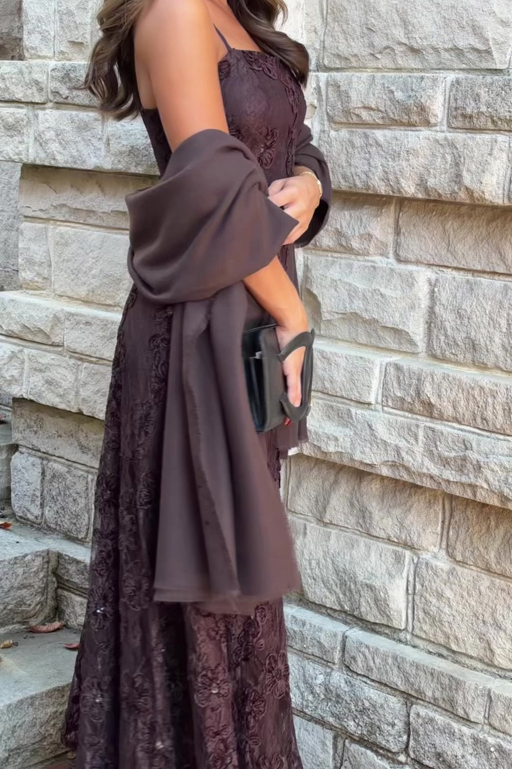 Marly Maxi Dress - Brown